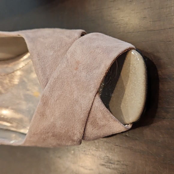 Style & Co womans suede heel size 8 gray - Picture 10 of 16